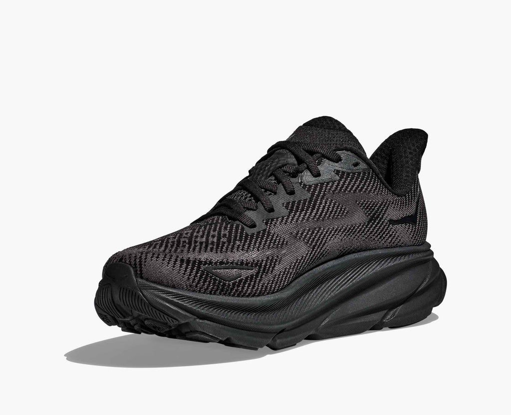 HOKA Clifton 9 - Black/Black