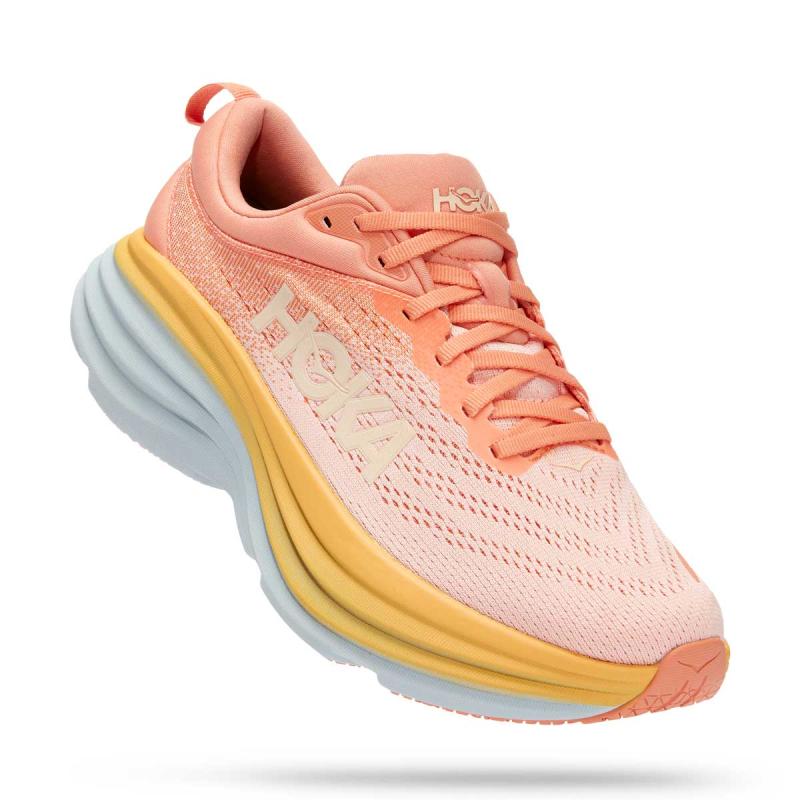 HOKA Bondi 8 - Shell Coral