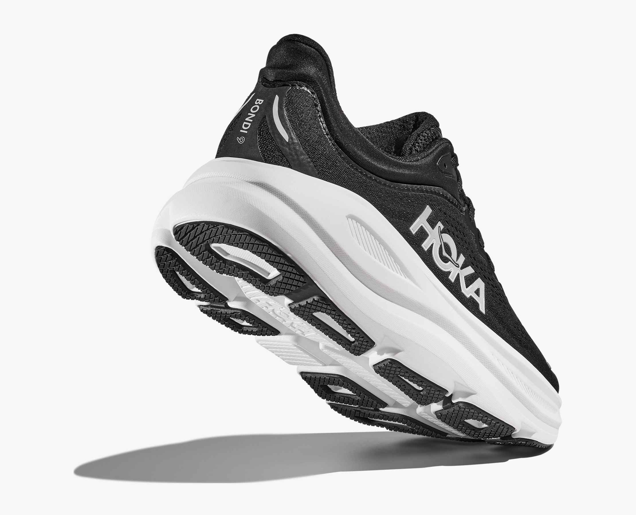 HOKA Bondi 9 - Black/White