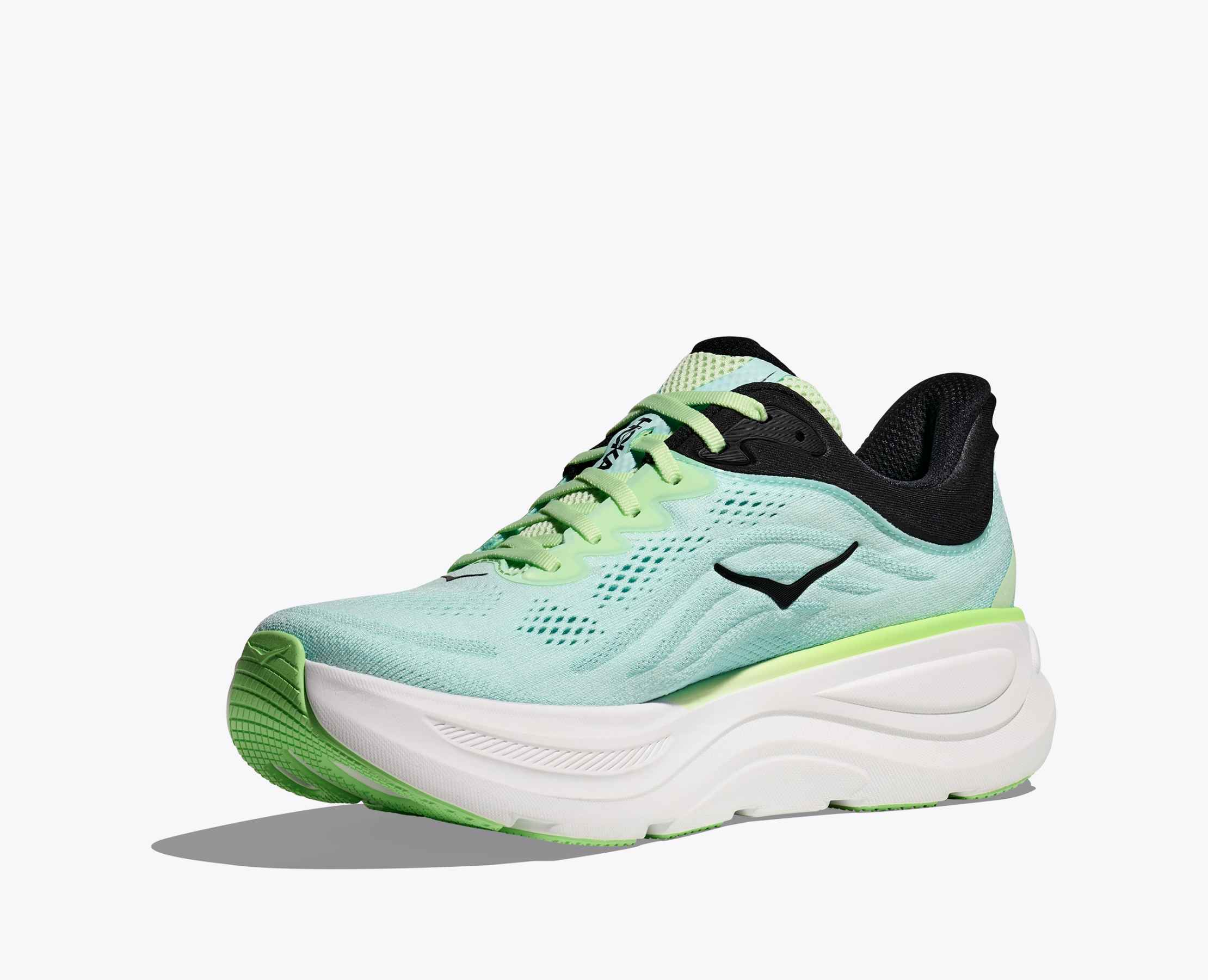 HOKA Bondi 9 - Luna Moth/Blue Spark