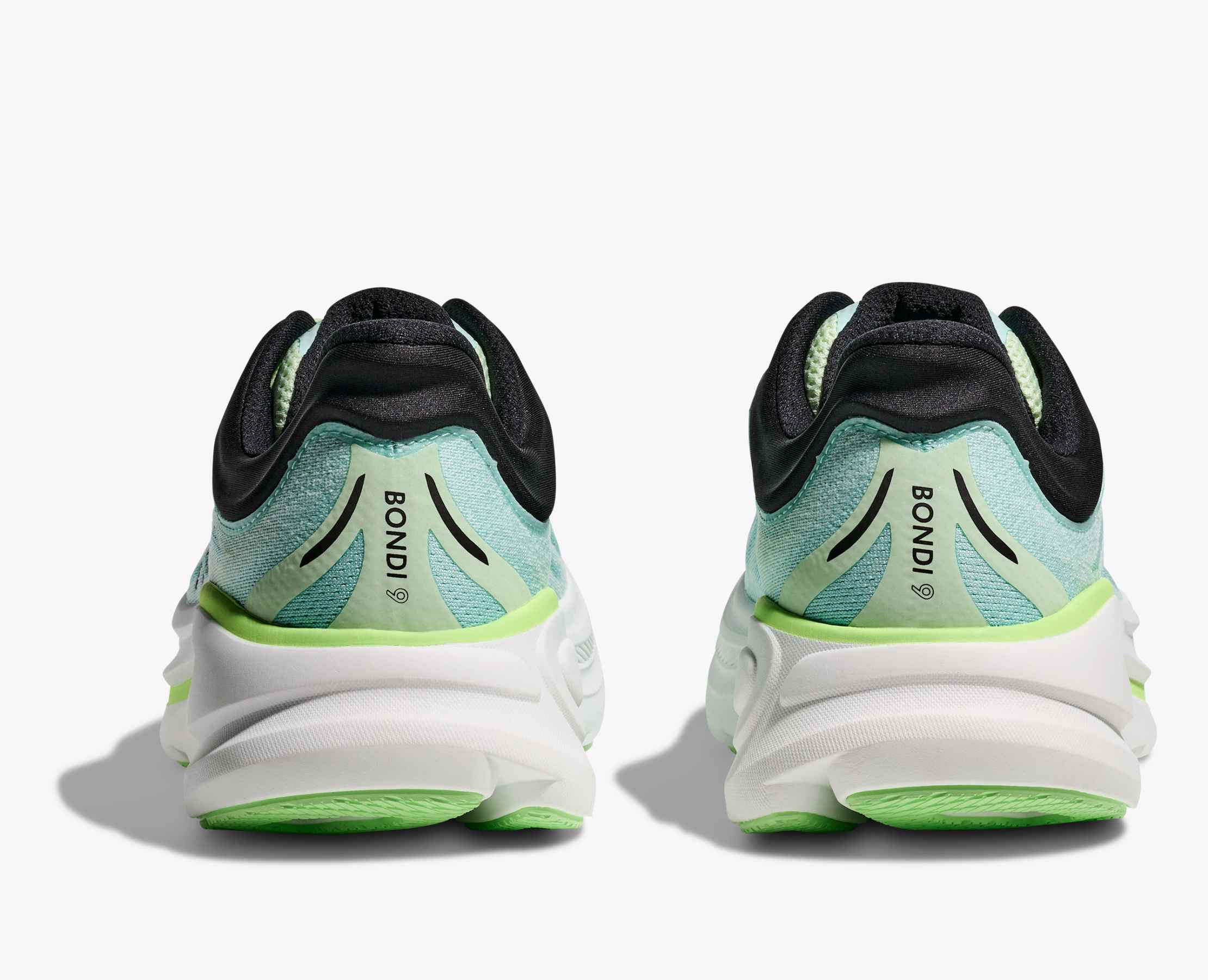 HOKA Bondi 9 - Luna Moth/Blue Spark
