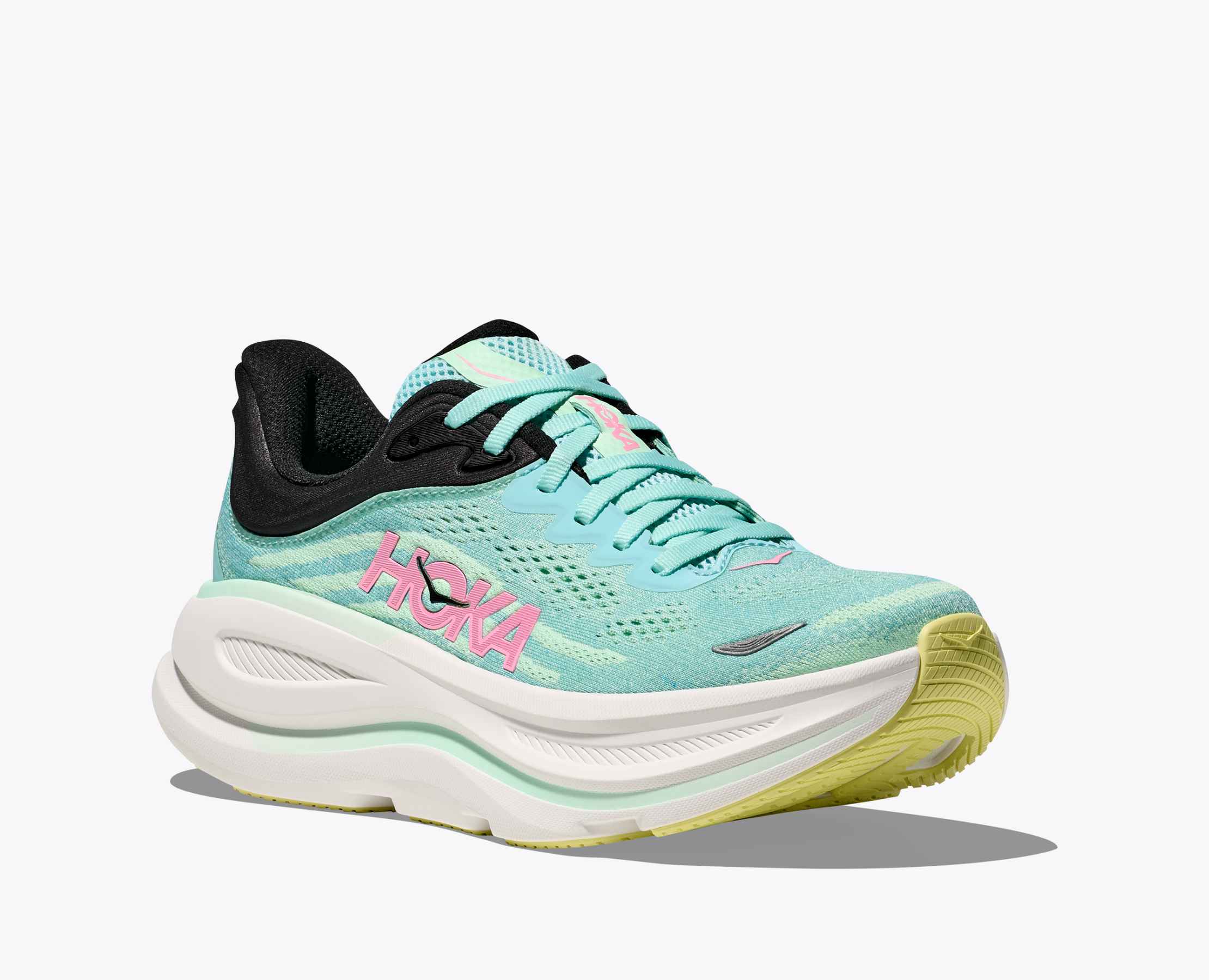 HOKA Bondi 9 - Blue Spark/Mint Fluorite