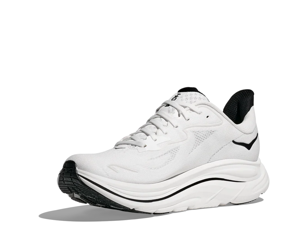 HOKA Clifton 10 - White/Black