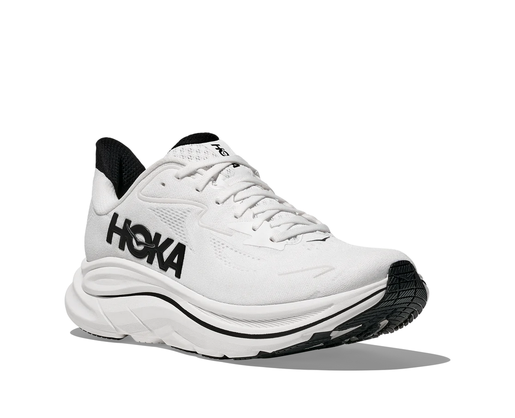 HOKA Clifton 10 - White/Black