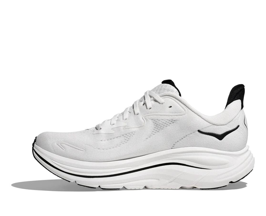 HOKA Clifton 10 - White/Black