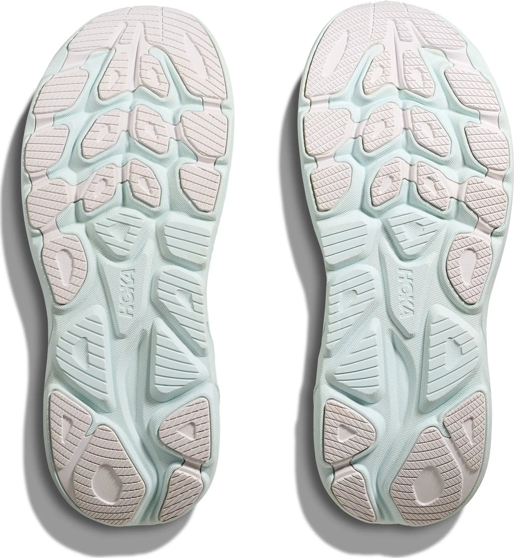 HOKA Clifton 10 - White/Cielo Blue