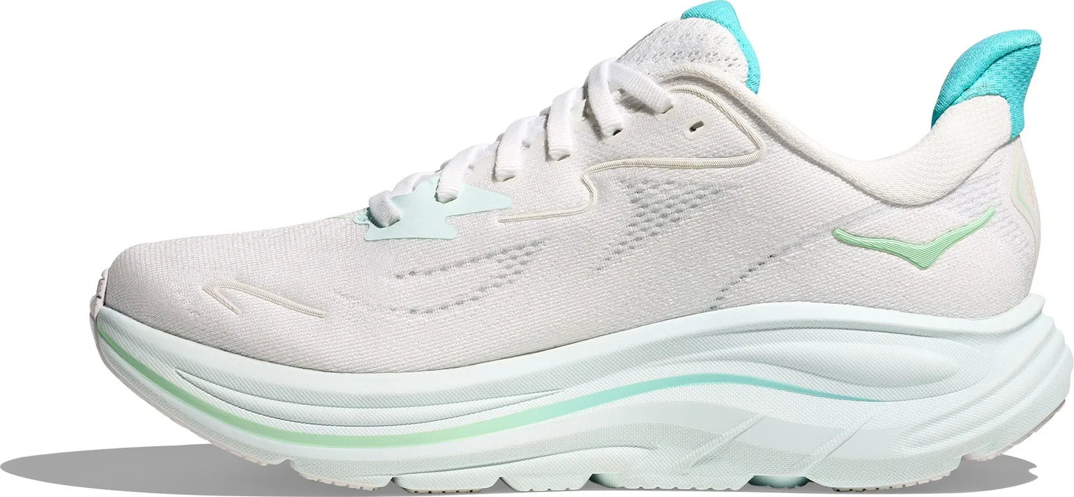 HOKA Clifton 10 - White/Cielo Blue