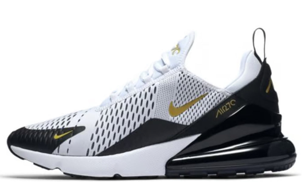 Air Max 270 - White Metallic Gold
