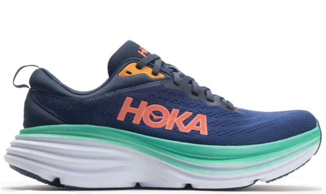 HOKA Bondi 8 - Outer Space Bellwether Blue