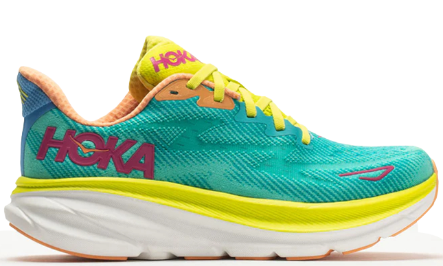 HOKA Clifton 9 - Green Ceramic