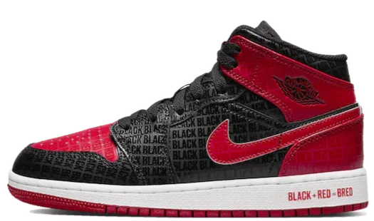 Air Jordan 1 - Bred Text