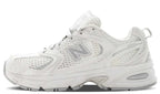 New Balance 530 - White Silver Ribbon Lace