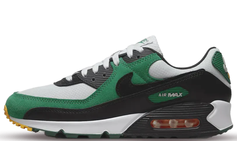 Air Max 90 -  Pure Platinum Gorge Green