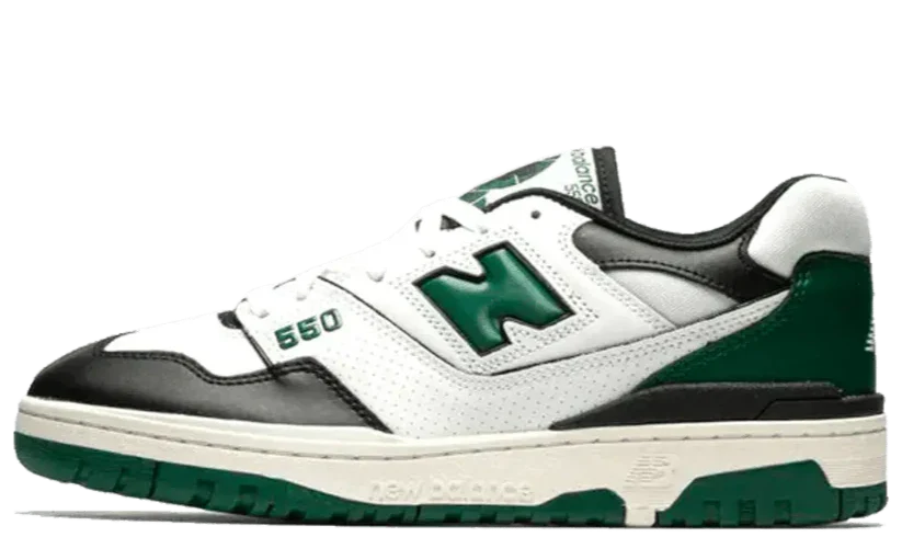 New Balance 550 - White Green Black