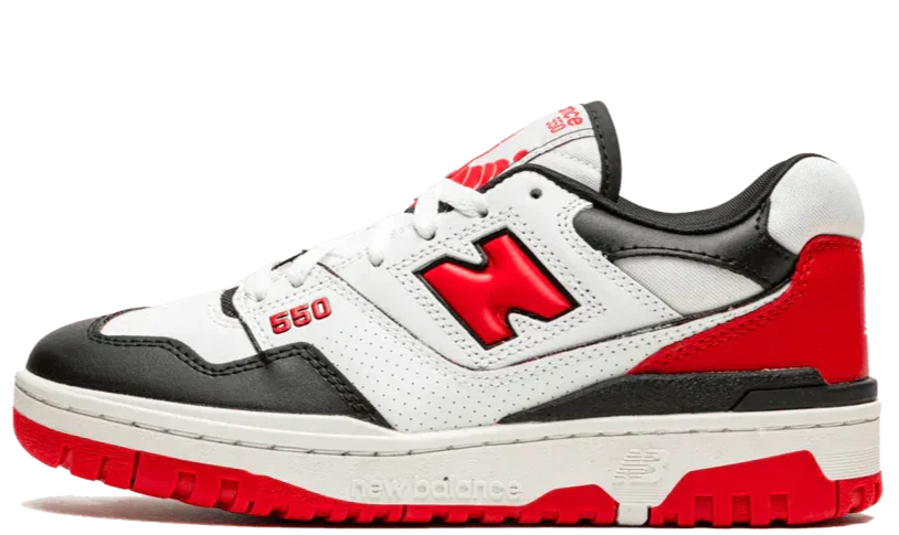 New Balance 550 - White Red Black