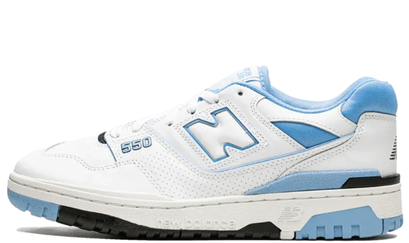 New Balance 550 - UNC White University Blue