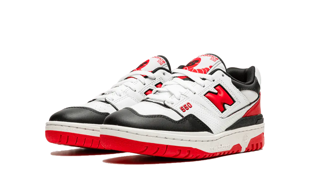 New Balance 550 - White Red Black