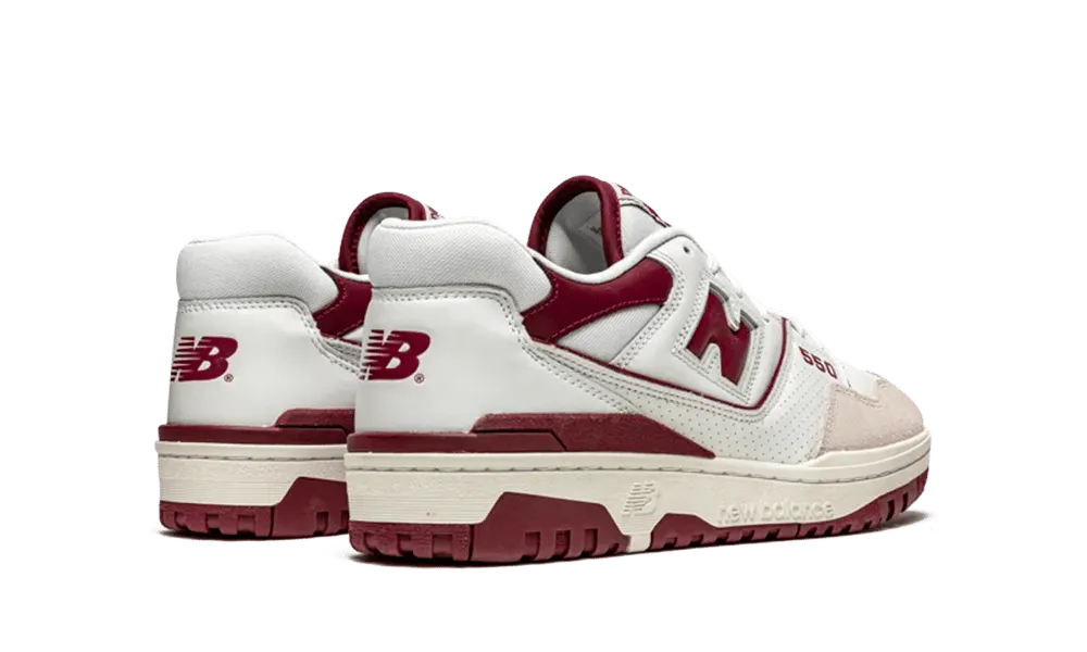 New Balance 550 - Sea Salt Burgundy