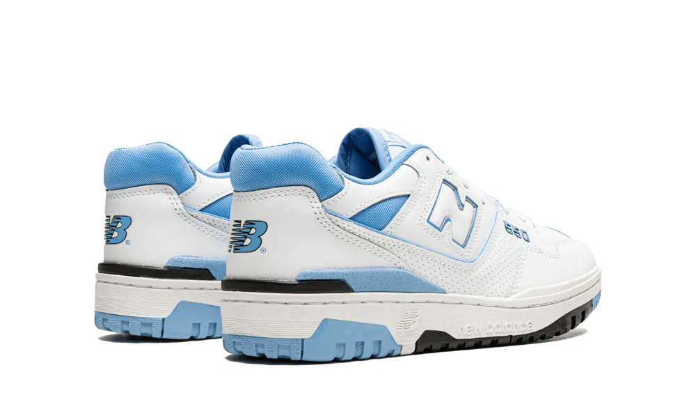 New Balance 550 - UNC White University Blue