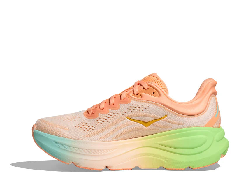 HOKA Bondi 9 - Frost / Pale Tangerine