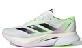 Adizero Boston 12 - White Black Green Spark