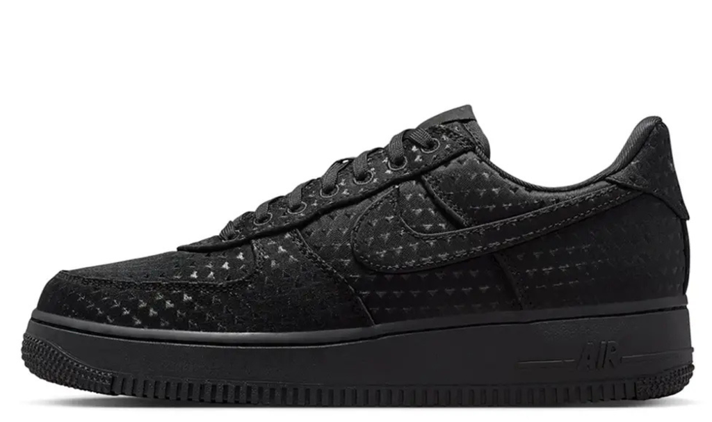 Air Force 1 - Valentines Day Triple Black