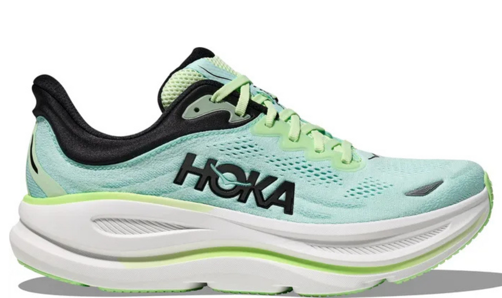 HOKA Bondi 9 - Luna Moth/Blue Spark
