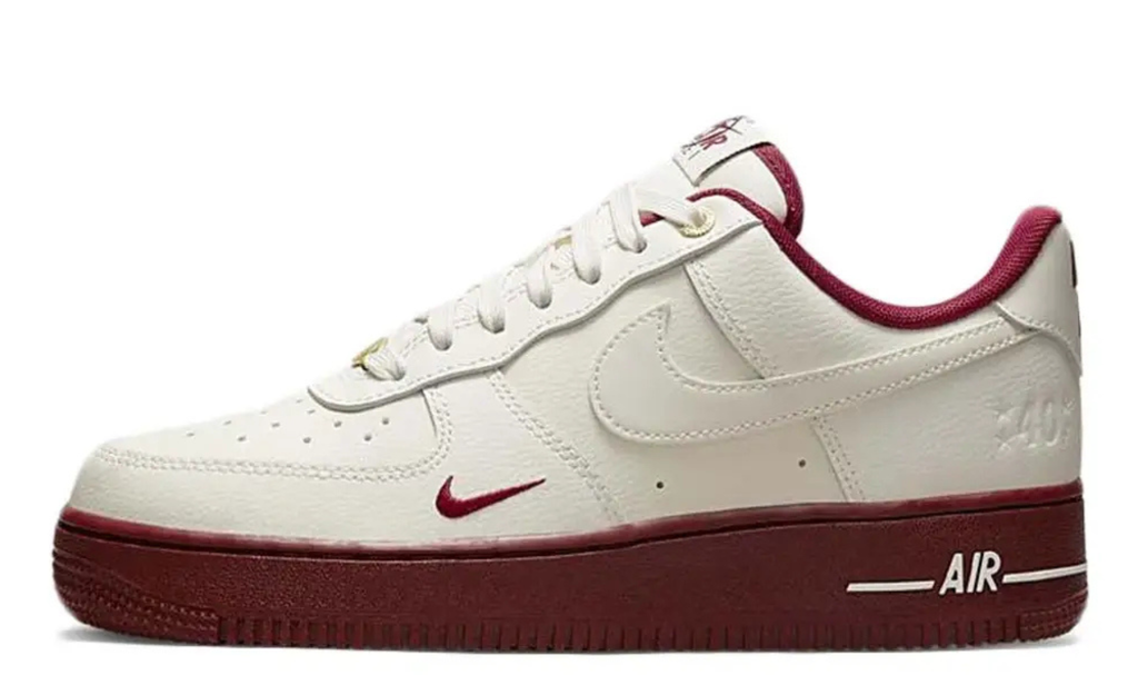 Air Force 1 - Since 82 White Burgundy