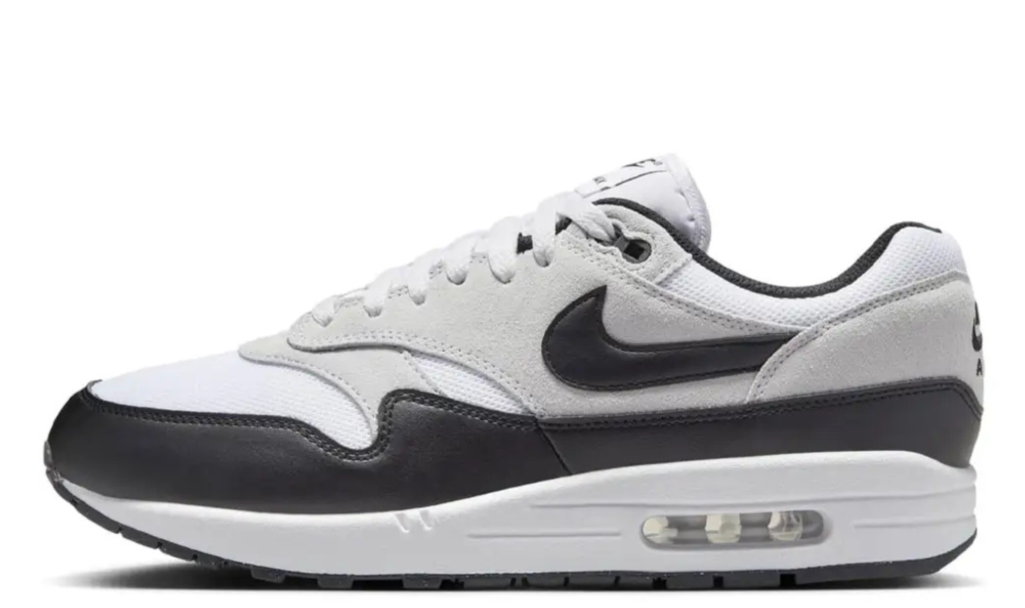 Air Max 1 -  Essential White Black