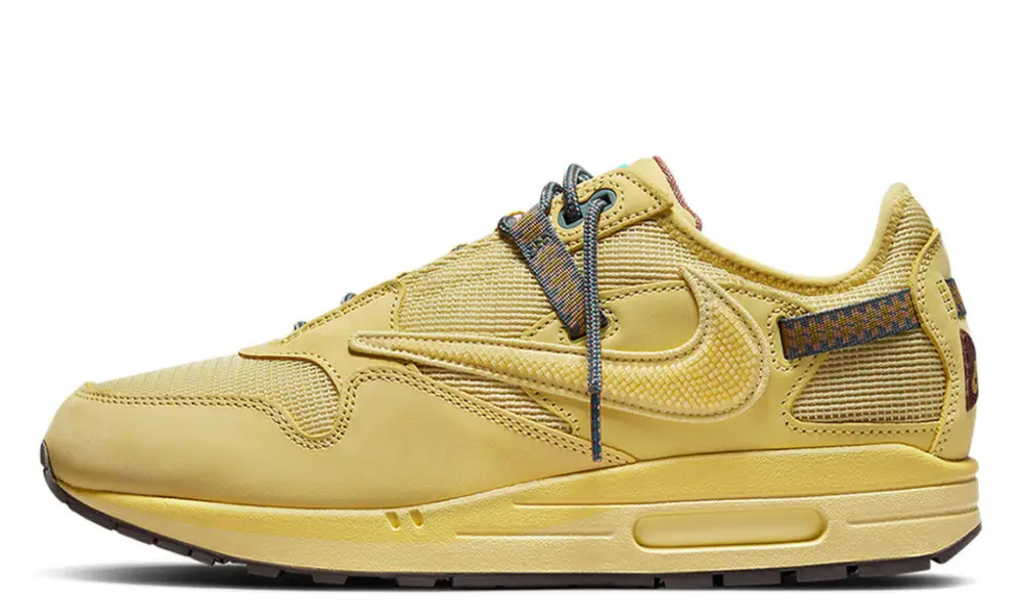 Air Max 1 X Travis Scott - Cactus Jack Saturn Gold
