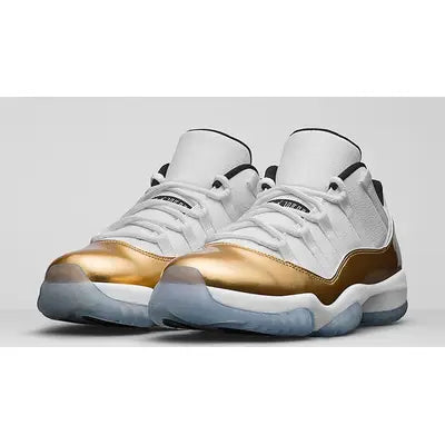 Air Jordan 11 Low - White Gold