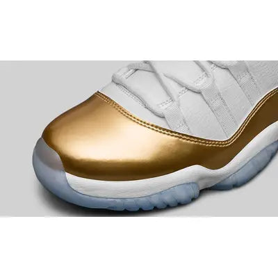 Air Jordan 11 Low - White Gold