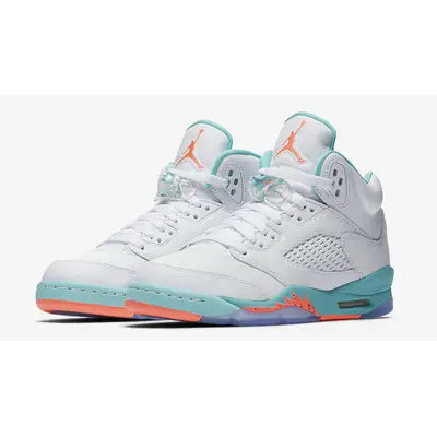 Air Jordan 5 - GG White Aqua
