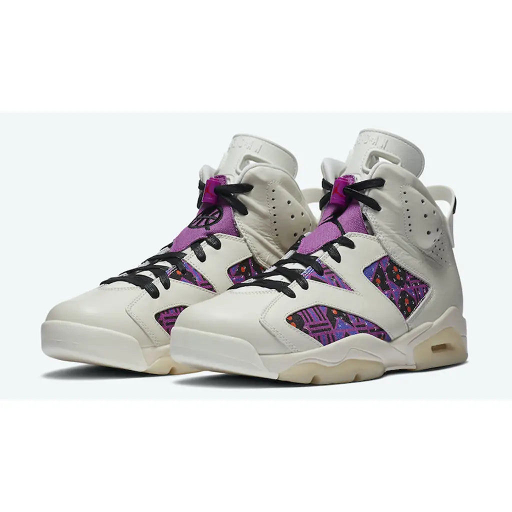 Air Jordan 6 - Quai 54 Sail Purple