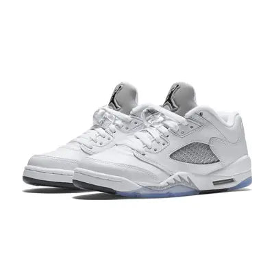 Air Jordan 5 Low - GS White Black
