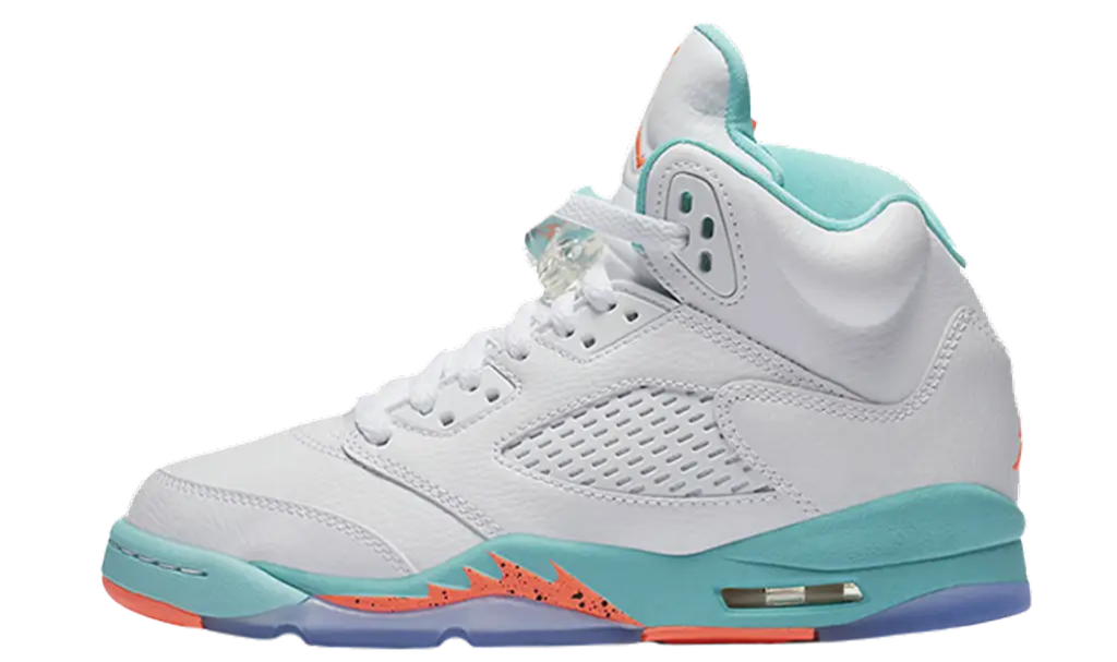 Air Jordan 5 - GG White Aqua