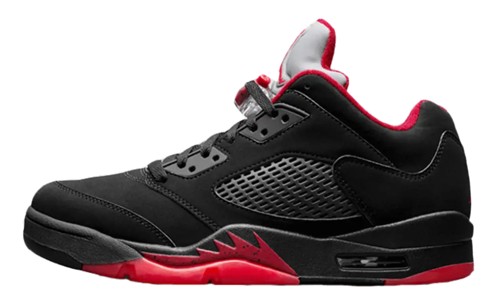 Air Jordan 5 Low - Alternate Black Red
