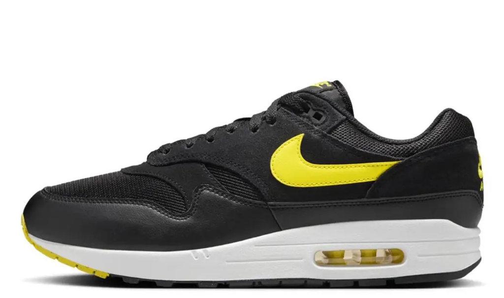 Air Max 1 - Essential Black Opti Yellow