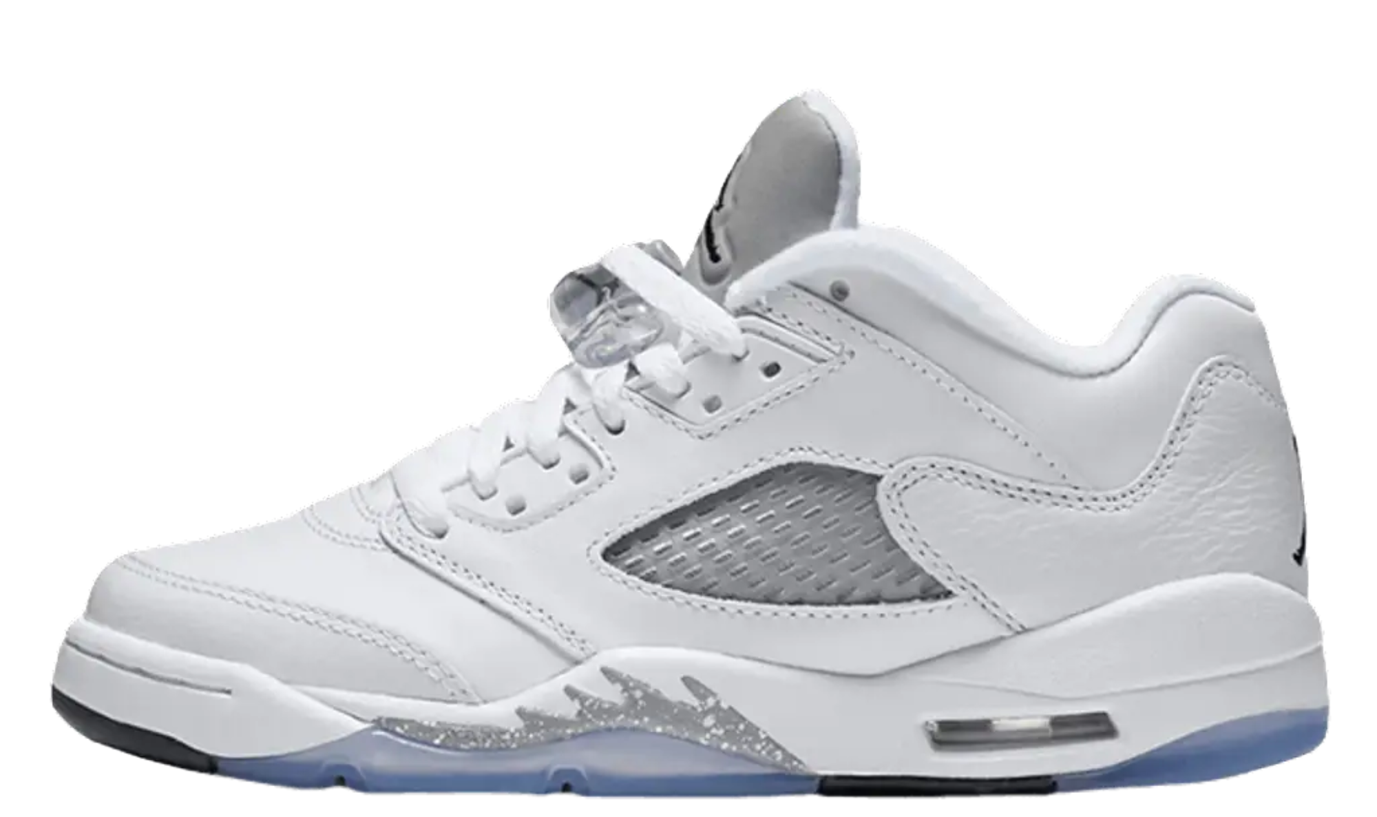 Air Jordan 5 Low - GS White Black