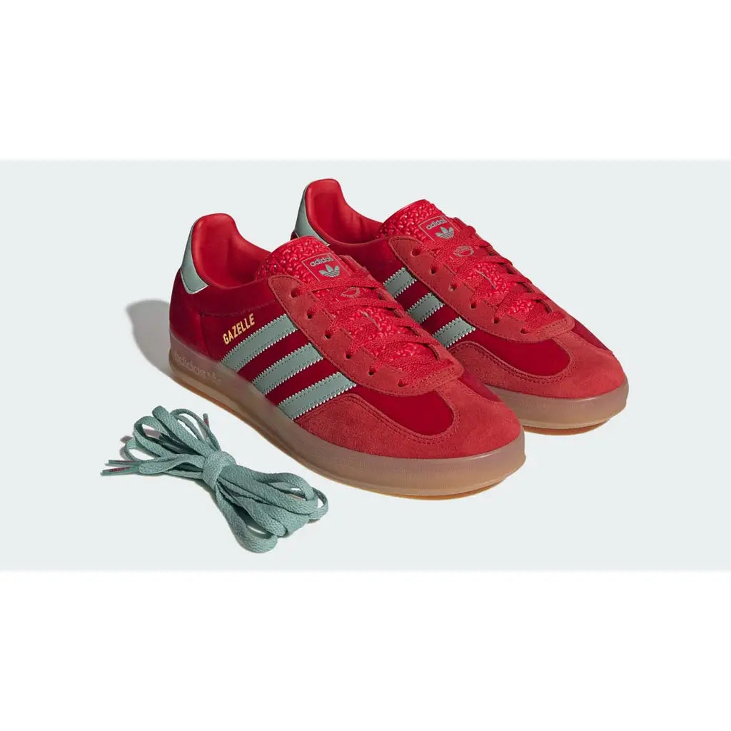 Gazelle Indoor - Better Scarlet Hazy Green