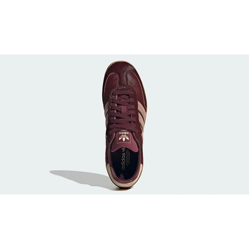 Samba OG - Sand Strata Maroon Pony