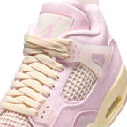 Air Jordan 4  - Denim Pink Iced Carmine