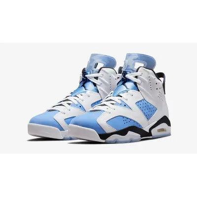 Air Jordan 6 - UNC Blue White