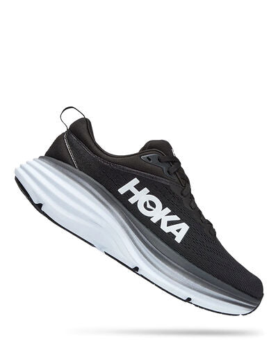 HOKA Bondi 8 - Black/ White