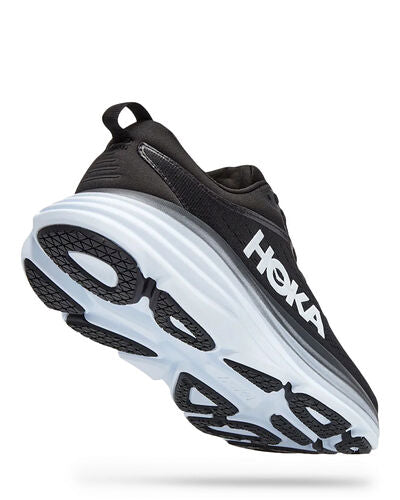 HOKA Bondi 8 - Black/ White