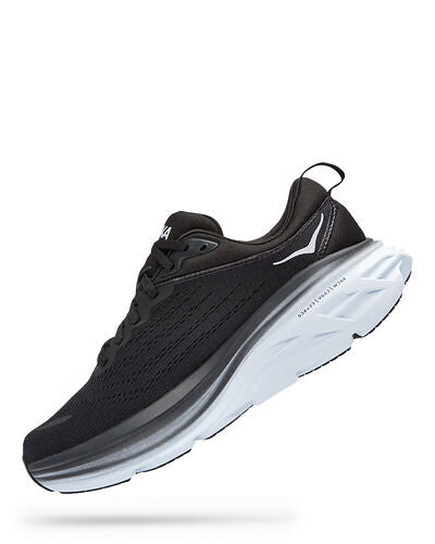 HOKA Bondi 8 - Black/ White