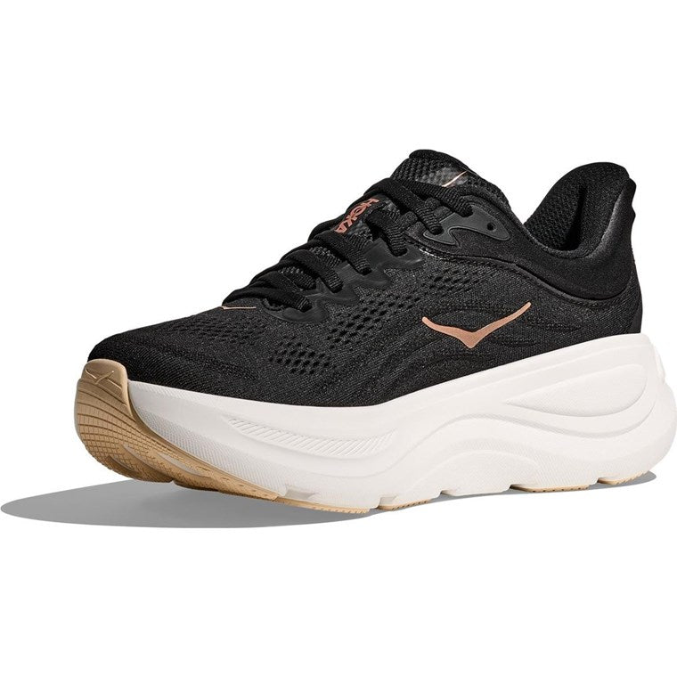 HOKA Bondi 9 - Black/Rose Gold