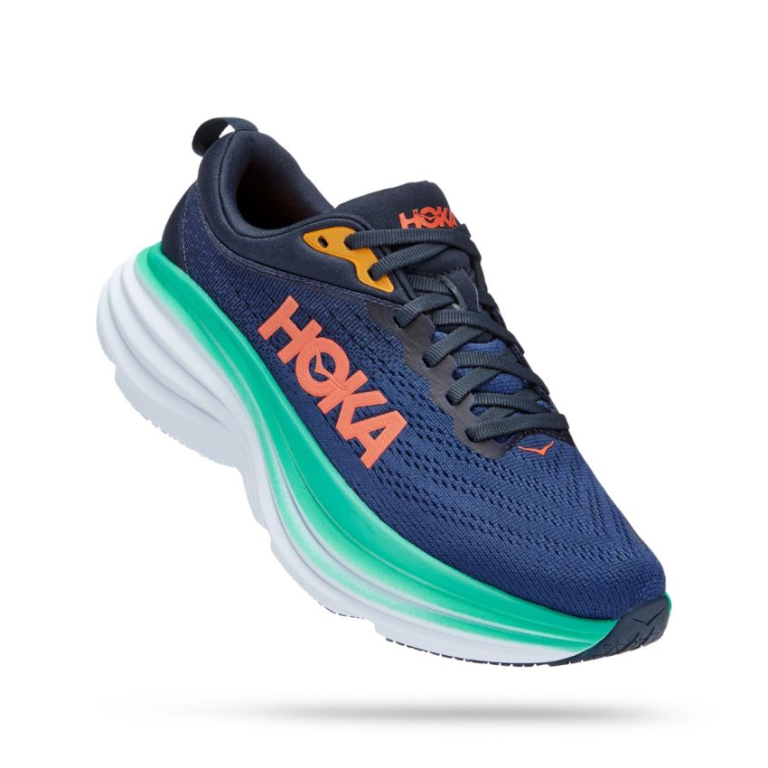 HOKA Bondi 8 - Outer Space Bellwether Blue