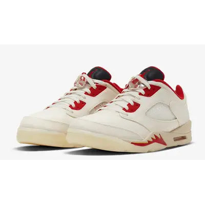 Air Jordan 5 Low - Chinese New Year Sail Chile Red